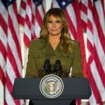 Melania Trump makes plea for racial harmony