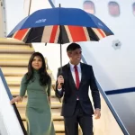 ‘We’re not going away’: Rishi Sunak arrives for G7 as UK unveils new Russia sanctions