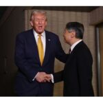 Trump makes bombshell health announcement live on BBC after hospital visit